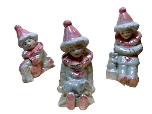 Vintage pierrot clown - vintage,