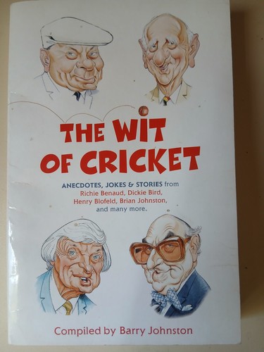 Cricket book the wit of - book-,