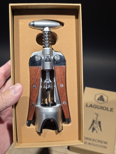 Laguiole corkscrew with wood - laguiole,
