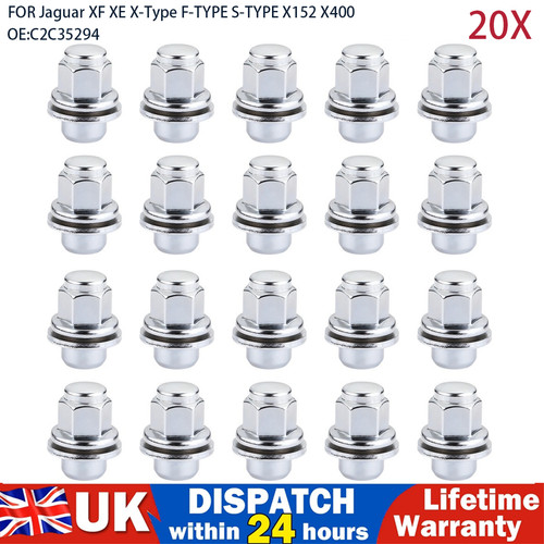 20x wheel nuts for - for, jaguar
