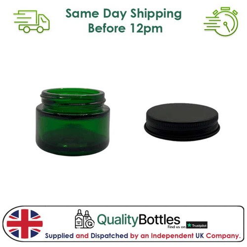 30ml green glass - glass, with