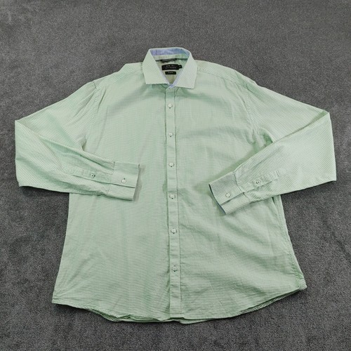 Jeff banks shirt mens green - shirt, xl