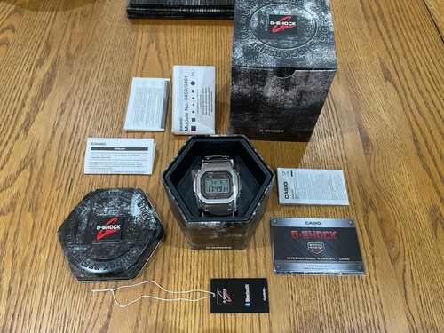Casio shock silver case - silver,