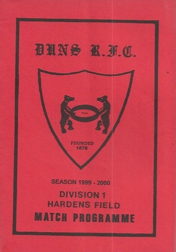 Duns rfc glenrothes - duns,