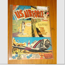 US AIR FORCE COMICS #10 VG