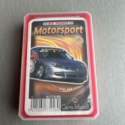 Ace top trump motorsport cars - top,