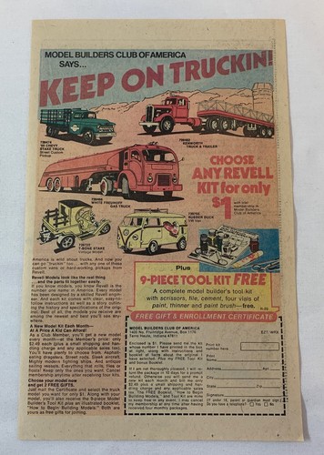 1979 revell keep - revell, truckin