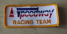 TEAM SPEEDWAY RACING ORIGINAL PERIOD VINTAGE NOS SEW ON PATCH BADGE 70s 80s