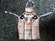 Apron Jayne Hands Off Child's Children's Brand New BNWOT Cooking School Baking 