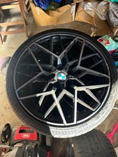 20" inch BMW M Sport Alloy Wheels and Tyres x4 - Tyres only part worn