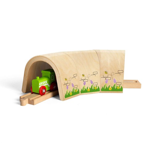 Bigjigs rail curved train - bigjigs,