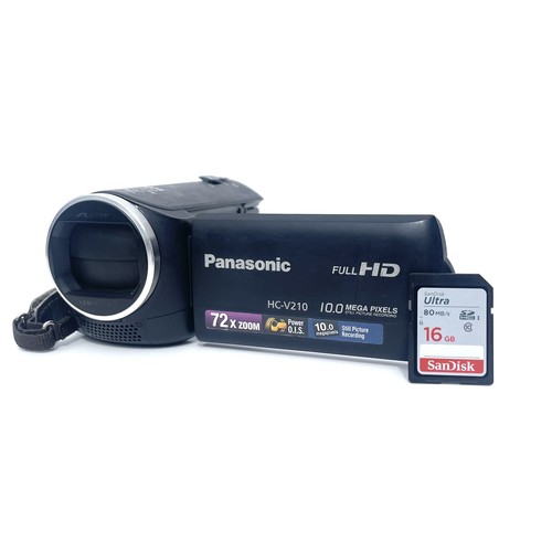 Panasonic v210 handheld hd - panasonic,