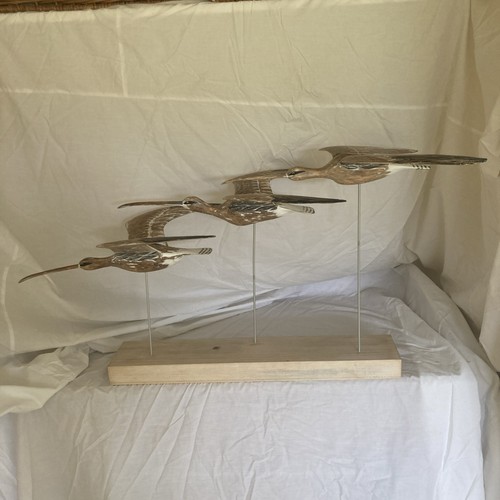 Wooden birds carving - birds, by