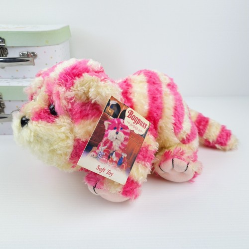 Vintage bagpuss cat soft toy - bagpuss,