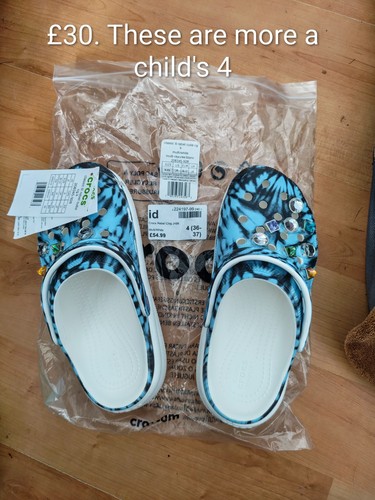 Crocs blue with - blue,