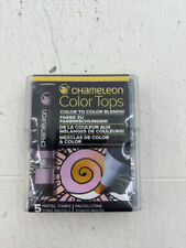 Chameleon Color Tops 5 Pen Set Alcohol Blending Gradient - Pastel Colour Tones