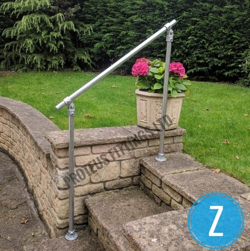 Garden steps handrail - garden,