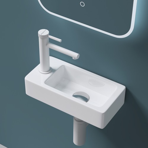 Bathroom basin ceramic - bathroom,