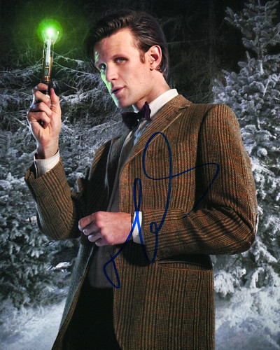 Matt smith signed reprint - signed, dr