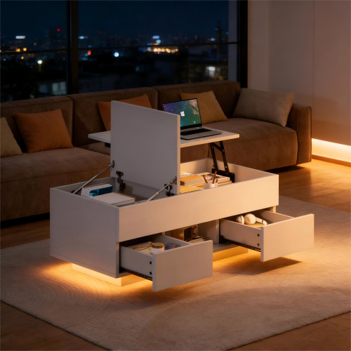 Lift top coffee table - top, with