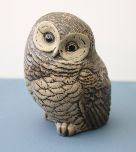 Poole pottery stoneware - poole, owl
