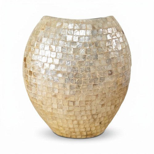 Large capiz shell mosaic - large,