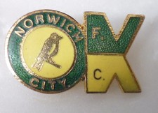 NORWICH CITY FOOTBALL Enamel