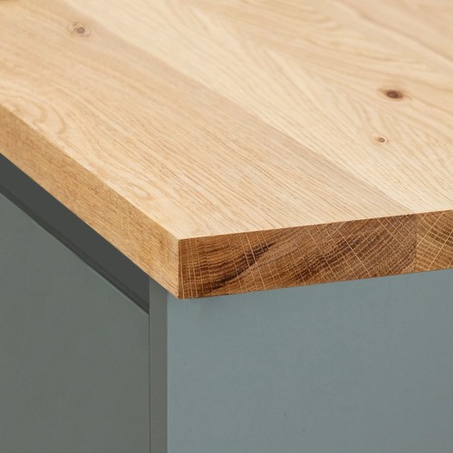 Full stave solid oak worktops - stave,