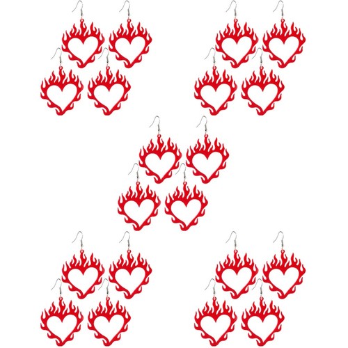 Pairs flame heart - 10,