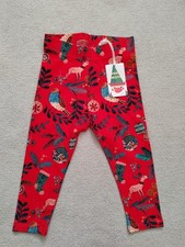 Next Baby Girls Christmas Leggings 1.5-2 Years BNWT