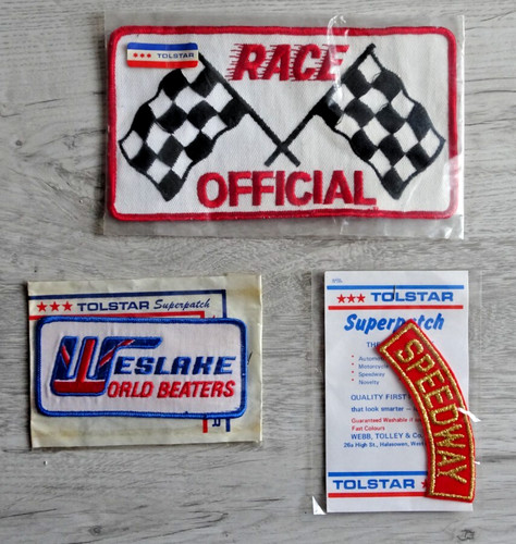 Vintage motorcycle patch - vintage,