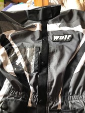 Wulf Jacket Spirt . White/Black XXXL SIZE