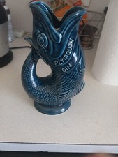 Plymouth Gin Gurgle Fish Jug
