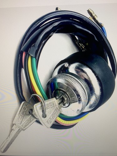 Lambretta 12v ignition switch - 12v,