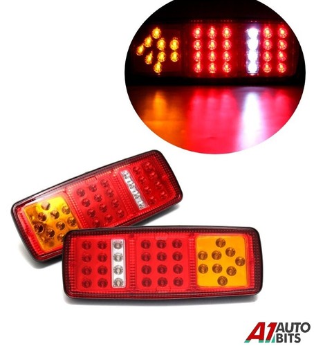 Pair 12v led rear - led,