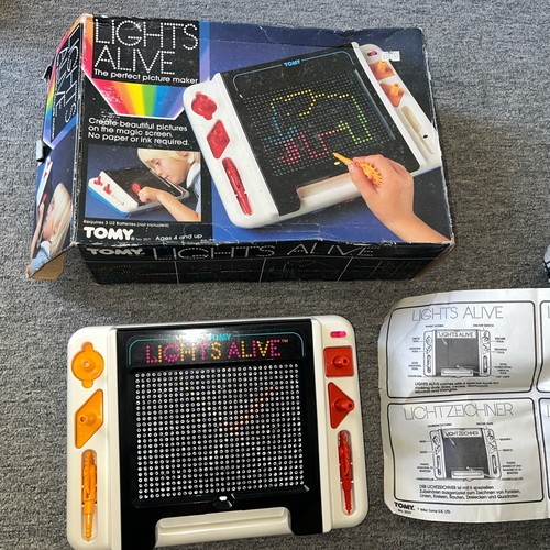 Vintage tomy lights alive - vintage,
