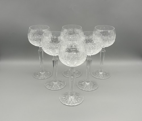 Vintage bohemia cut glass - cut,