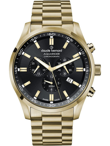 Claude bernard black dial gold - claude,