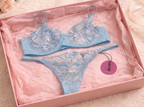 Stunning baby blue lingerie - baby,