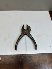 Vintage No. 102 5-1/2" Bernard Combination Parallel Pliers USA