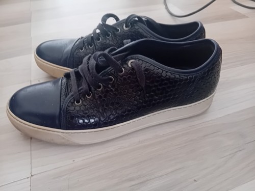 Lanvin men textured low - men’s,