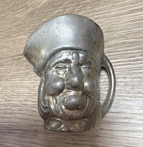Pewter style character face - pewter,