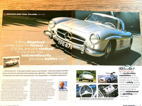 Mercedes 300sl gullwing - mercedes,