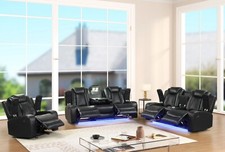NEW LED 3PC Sofa Loveseat
