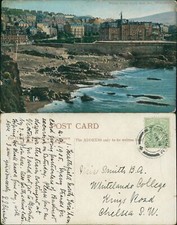 Wilder Down Beach From Sea Ilfracombe GB 1905 Twickenham Cancel 874 