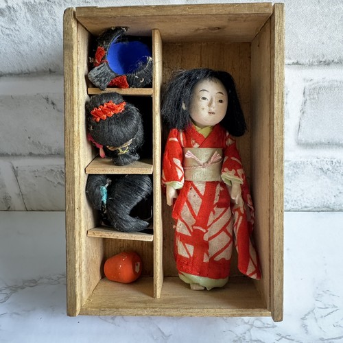 Vtg porcelain geisha - vtg,