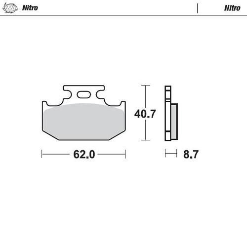 Moto master rear - rear, nitro
