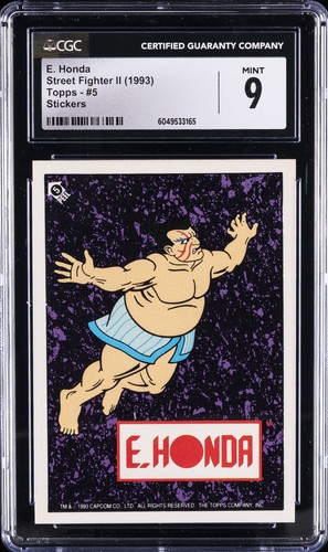 1993 street fighter - fighter, topps