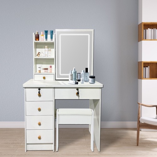 Dressing table with drawers - with,