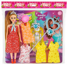 Doll Playset with Dresses